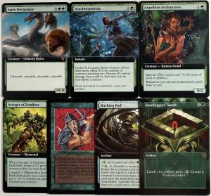 Apex Devastator Arachnogenesis Argothian Enchantress Avenger of Zendikar Berserk Birthing Pod Bootleggers' Stash