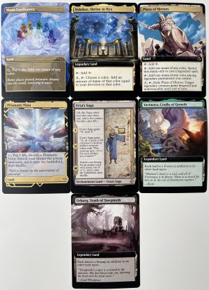 Mana Confluence Nykthos, Shrine to Nyx Plaza of Heroes Prismatic Vista Urborg, Tomb of Yawgmoth Urza’s Saga Yavimaya, Cradle of Growth
