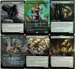Ohran Frostfang Oracle of Mul Daya Pathbreaker Ibex Primal Vigor Primordial Hydra Questing Beast