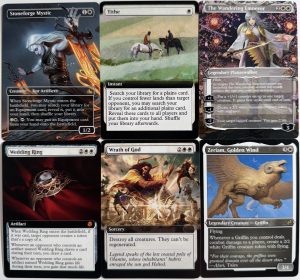 Stoneforge Mystic The Wandering Emperor Tithe Wedding Ring Welcoming Vampire Wrath of God Zeriam, Golden Wind