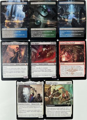 Meticulous Archive Underground Mortuary Undercity Sewers Massacre Girl, Known Killer Vein Ripper Delayed Blast Fireball Delney, Streetwise Lookout Trouble in Pairs