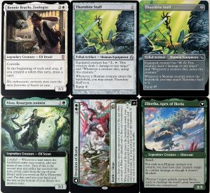 Bennie Bracks, Zoologist Thornbite Staff Nissa, Resurgent Animist Invasion of Ikoria