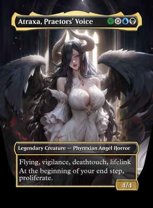 Atraxa, Praetors' Voice