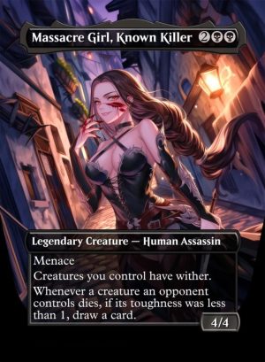 Massacre Girl, Known Killer