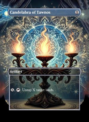Custom Art Candelabra of Tawnos