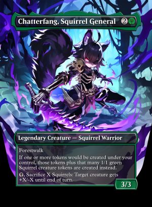 Chatterfang, Squirrel General (Anime)