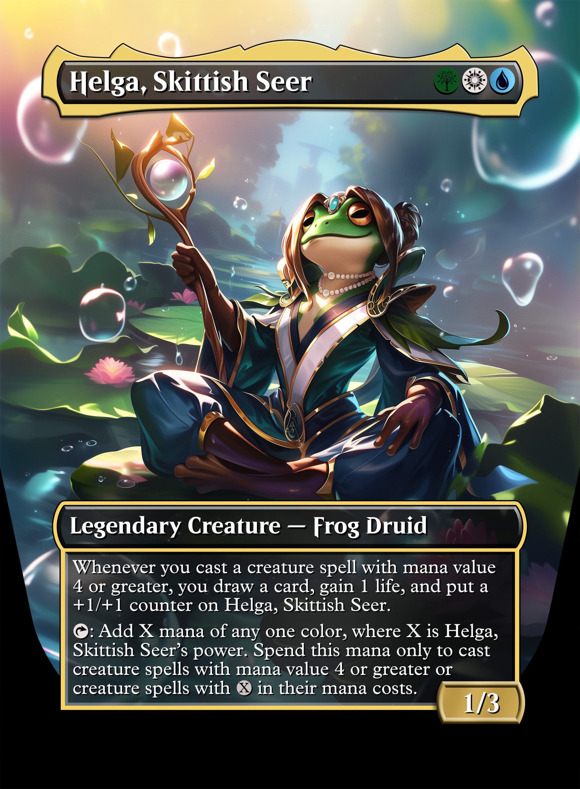 Helga, Skittish Seer
