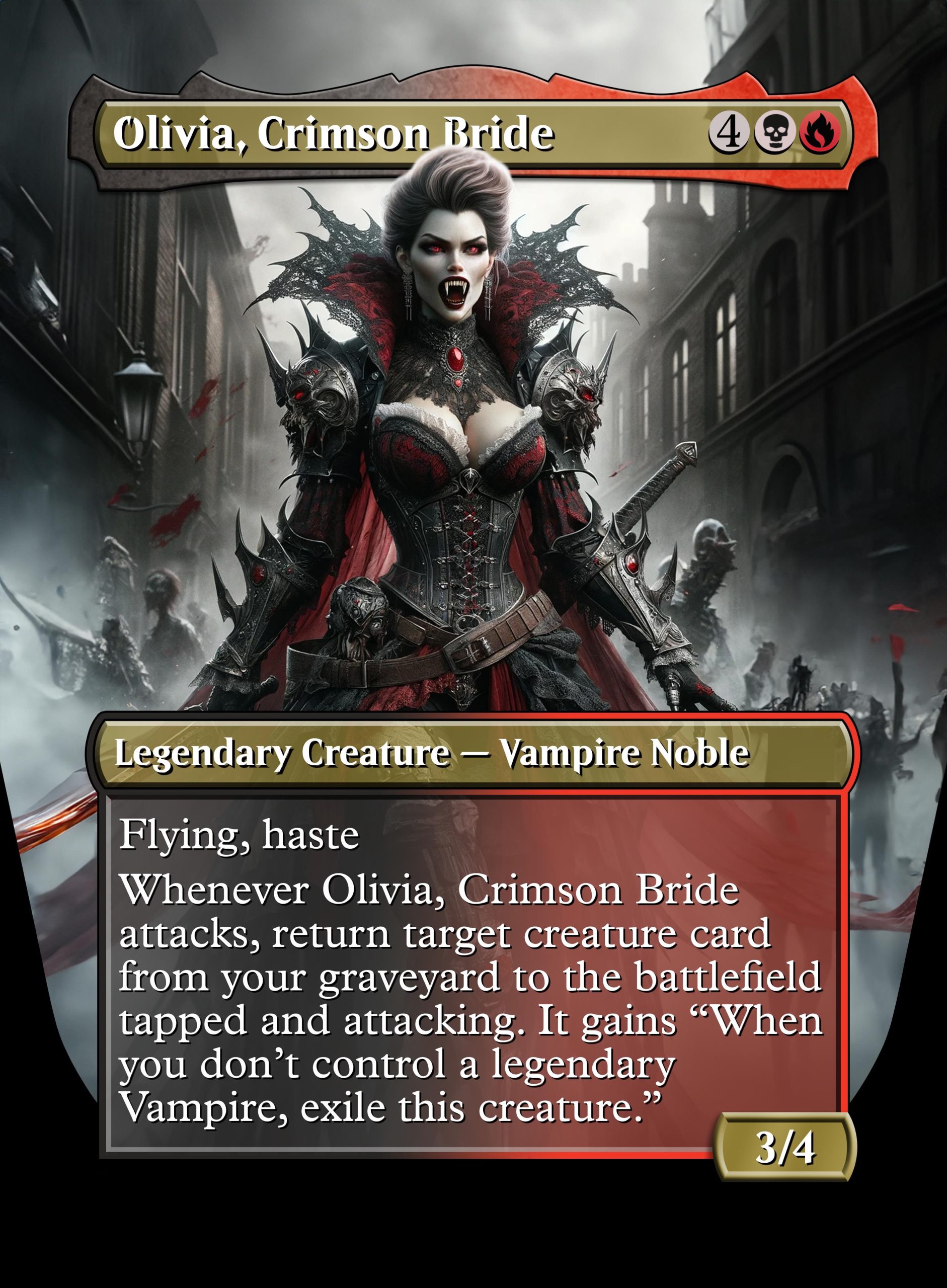 Olivia, Crimson Bride
