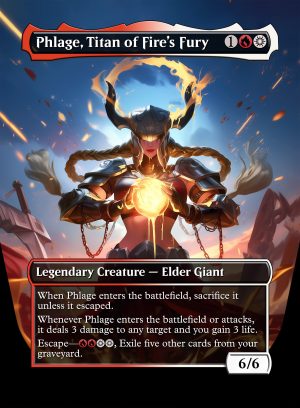 Phlage, Titan of Fire's Fury