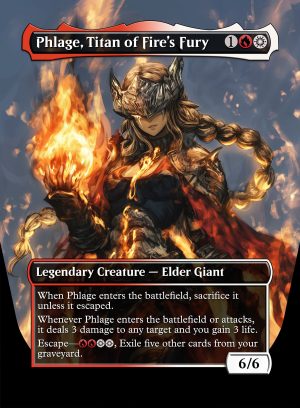 Phlage, Titan of Fire's Fury
