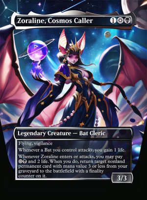 Zoraline, Cosmos Caller