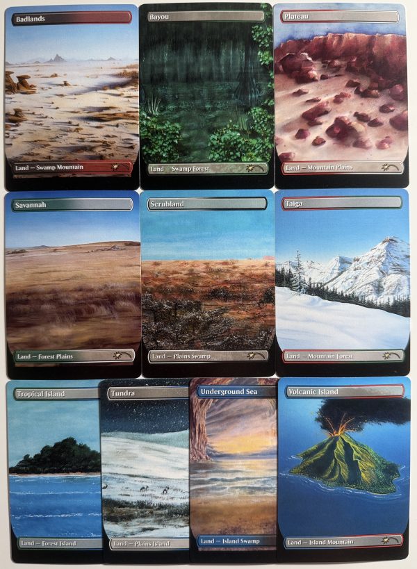 Badlands Bayou Plateau Savannah Scrubland Taiga Tropical Island Tundra ...