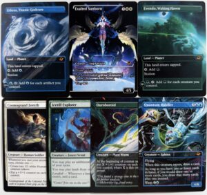 Uthros, Titanic Godcore, Exalted Sunborn, Evendo, Waking Haven, Cosmogrand Zenith, Icetill Explorer, Ouroboroid, Quantum Riddler