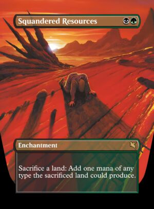 Squandered Resources